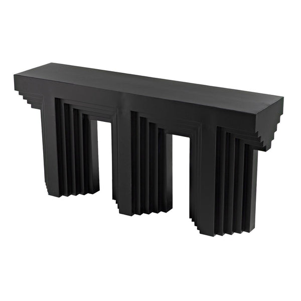 Acropolis Console-Noir Furniture-Blue Hand Home