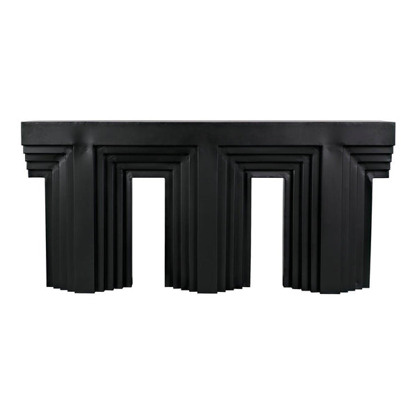 Acropolis Console-Noir Furniture-Blue Hand Home