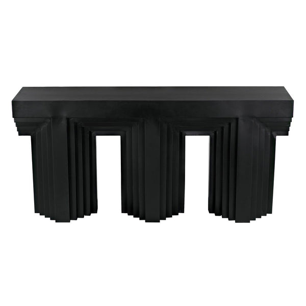 Acropolis Console-Noir Furniture-Blue Hand Home
