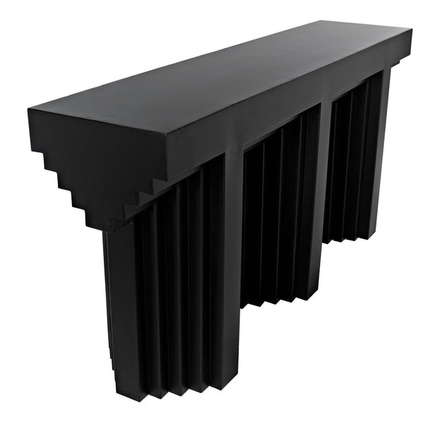 Acropolis Console-Noir Furniture-Blue Hand Home