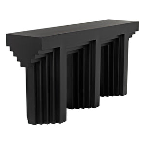 Acropolis Console-Noir Furniture-Blue Hand Home
