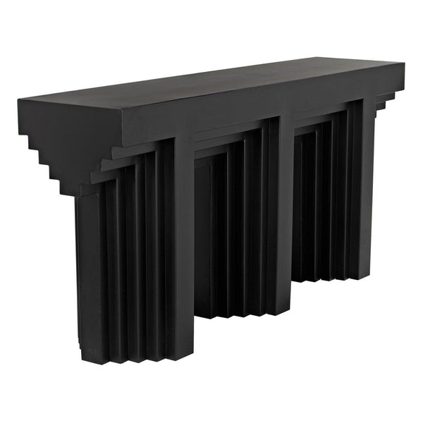 Acropolis Console-Noir Furniture-Blue Hand Home