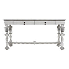 Portuguese Desk, Small, Solid White