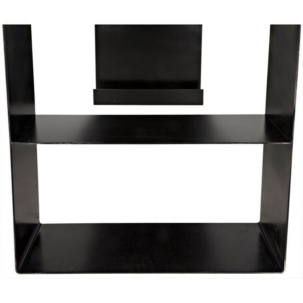 Noir Furniture Black Metal Desk-Noir Furniture-Blue Hand Home