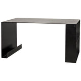 Noir Furniture Black Metal Desk-Noir Furniture-Blue Hand Home
