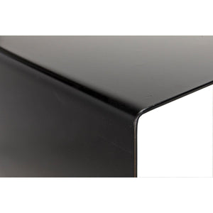 Noir Furniture Black Metal Desk-Noir Furniture-Blue Hand Home