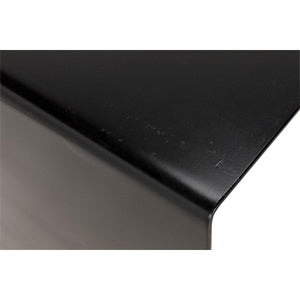 Noir Furniture Black Metal Desk-Noir Furniture-Blue Hand Home