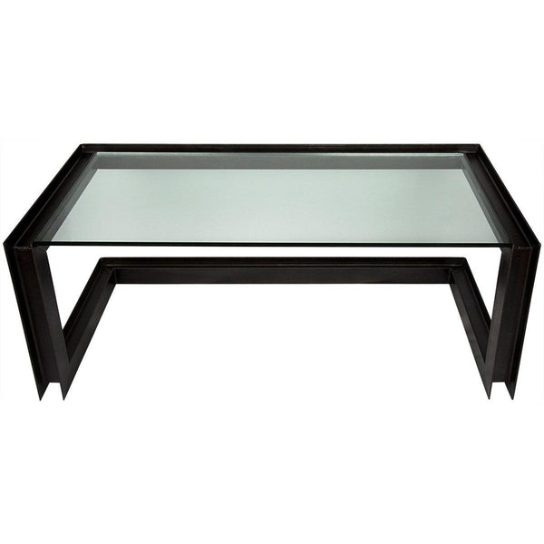 Noir Furniture Structure Metal Desk-Noir Furniture-Blue Hand Home