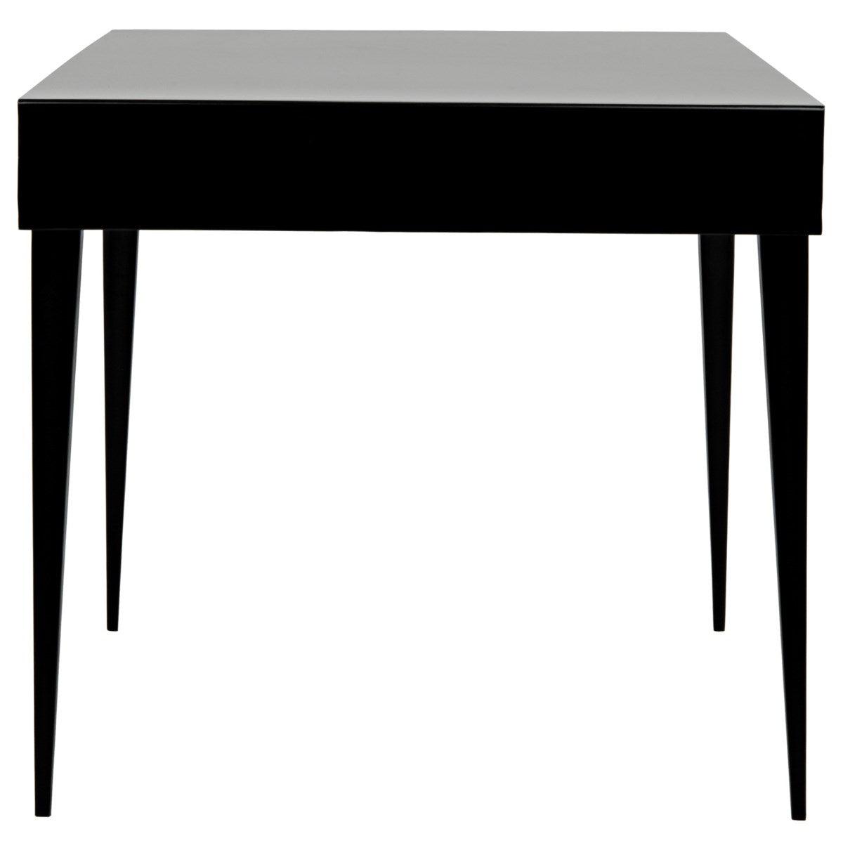 Noir Furniture Stiletto Desk, Black Metal-Noir Furniture-Blue Hand Home