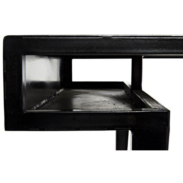 Noir Furniture Stiletto Desk, Black Metal-Noir Furniture-Blue Hand Home