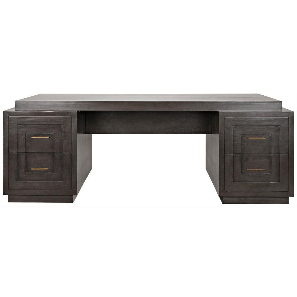 Noir Furniture Mentor Desk, Pale-Noir Furniture-Blue Hand Home