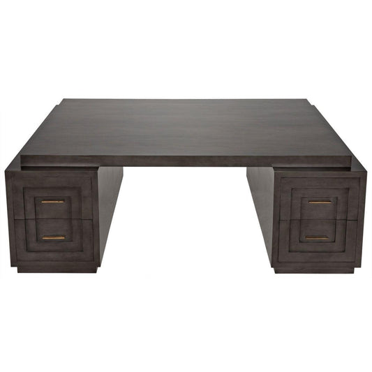 Noir Furniture Mentor Desk, Pale-Noir Furniture-Blue Hand Home