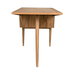 Noir Jetson Desk, Teak-Noir Furniture-Blue Hand Home