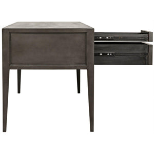 Noir Africa Desk, Pale-Noir Furniture-Blue Hand Home