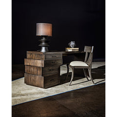 Noir Artemis Desk, Ebony Walnut-Noir Furniture-Blue Hand Home