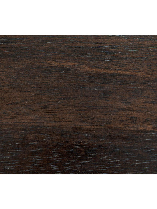 Truss Desk, Ebony Walnut with Steel Legs