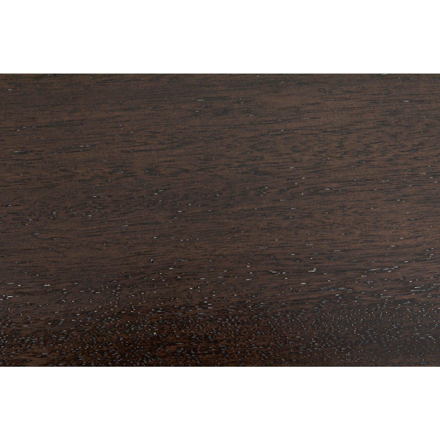 Noir Frank Desk, Ebony Walnut with Steel-Noir Furniture-Blue Hand Home