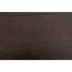 Noir Frank Desk, Ebony Walnut with Steel-Noir Furniture-Blue Hand Home
