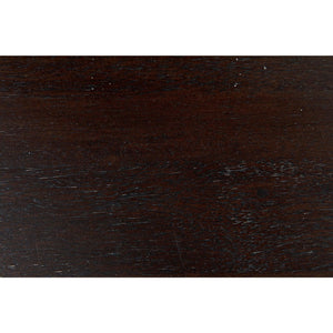Noir Voltes Desk, Ebony Walnut with Black Steel-Noir Furniture-Blue Hand Home