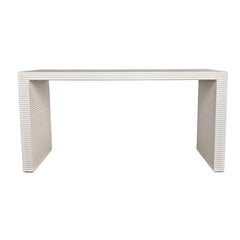 Noir Manhattan Desk, Solid White-Noir Furniture-Blue Hand Home