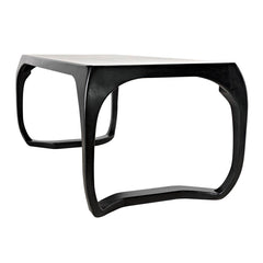 Noir Lola Desk, Hand Rubbed Black-Noir Furniture-Blue Hand Home