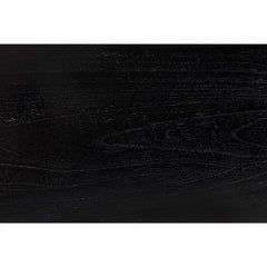 Noir Lola Desk, Hand Rubbed Black-Noir Furniture-Blue Hand Home