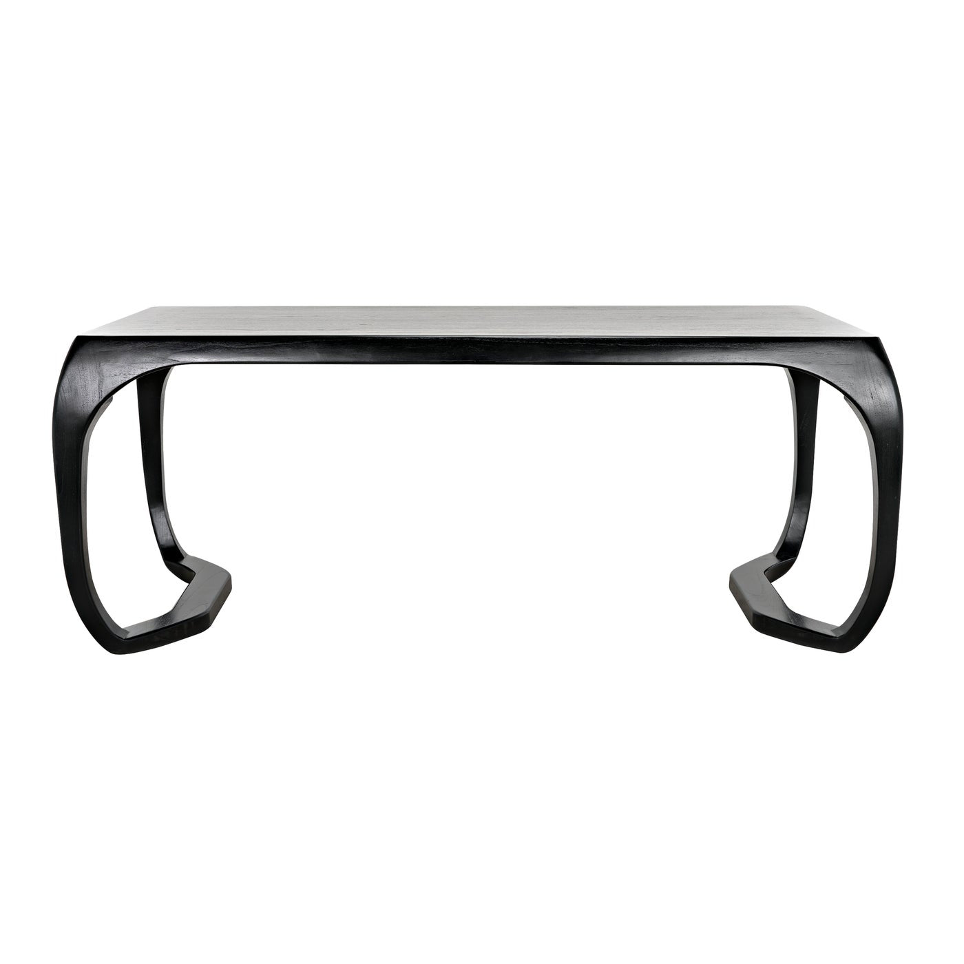 Noir Lola Desk, Hand Rubbed Black-Noir Furniture-Blue Hand Home