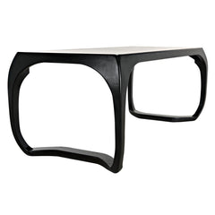 Noir Lola Desk, Hand Rubbed Black-Noir Furniture-Blue Hand Home
