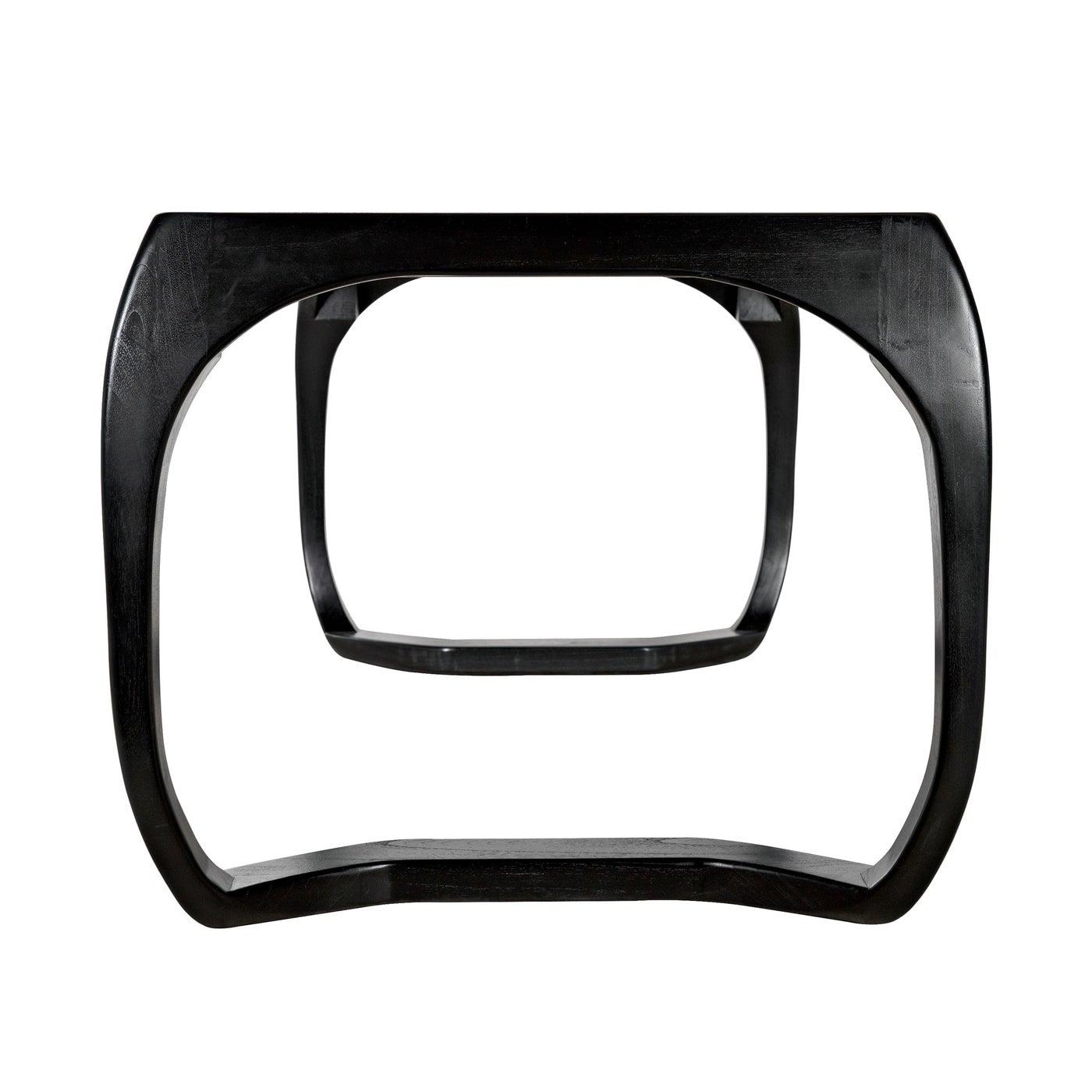 Noir Lola Desk, Hand Rubbed Black-Noir Furniture-Blue Hand Home