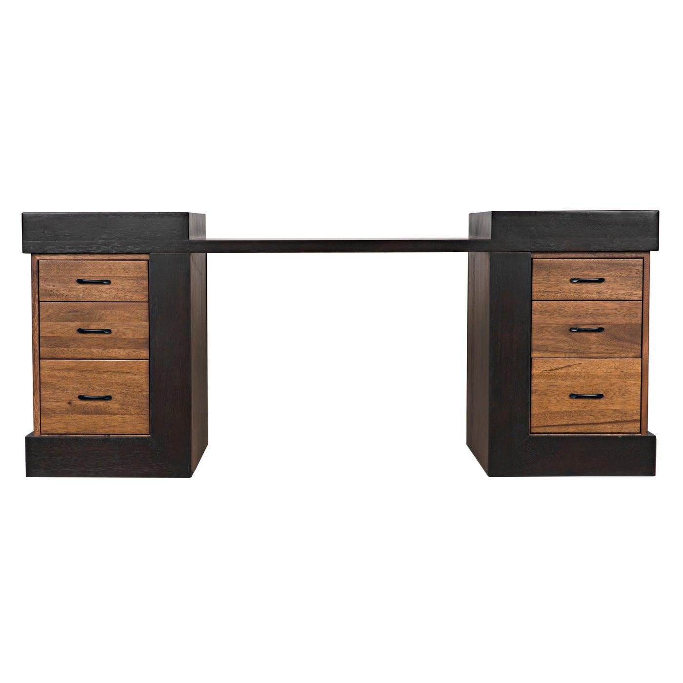 Bentley Desk, Dark/Ebony Walnut