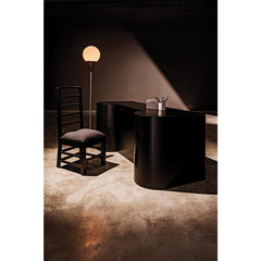 Concierge Desk, Black Steel