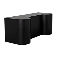 Concierge Desk, Black Steel