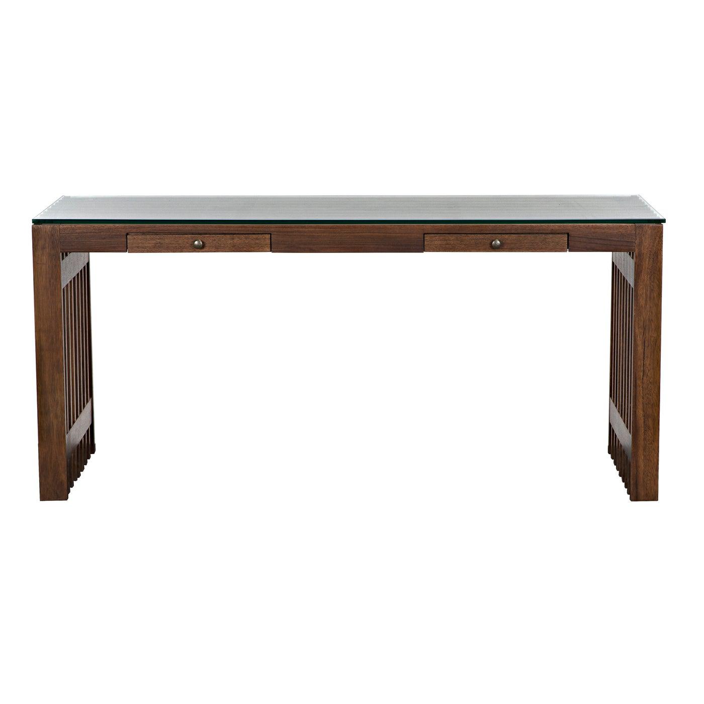 Noir Frazer Desk-Noir Furniture-Blue Hand Home