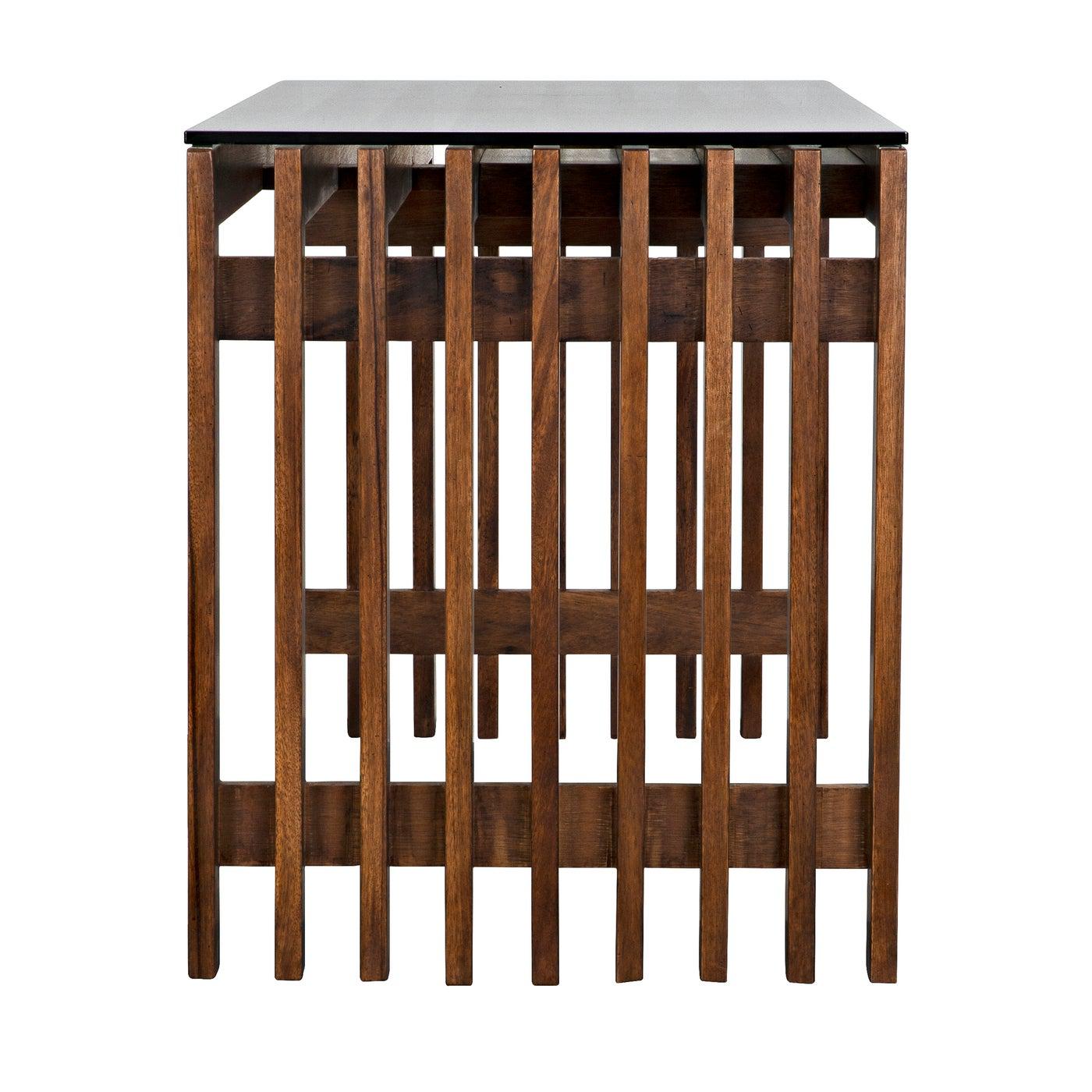 Noir Frazer Desk-Noir Furniture-Blue Hand Home
