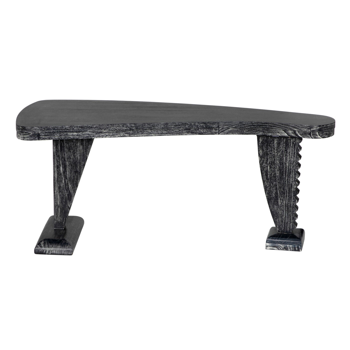 Zigmund Desk, Cinder Black-Noir Furniture-Blue Hand Home