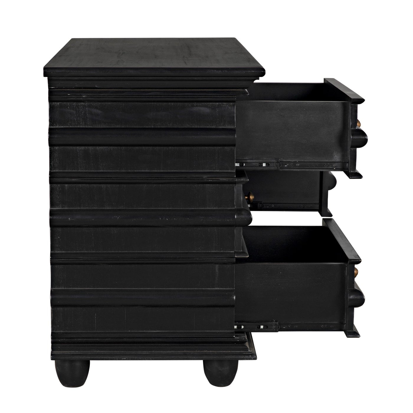 Ascona Chest, Hand Rubbed Black