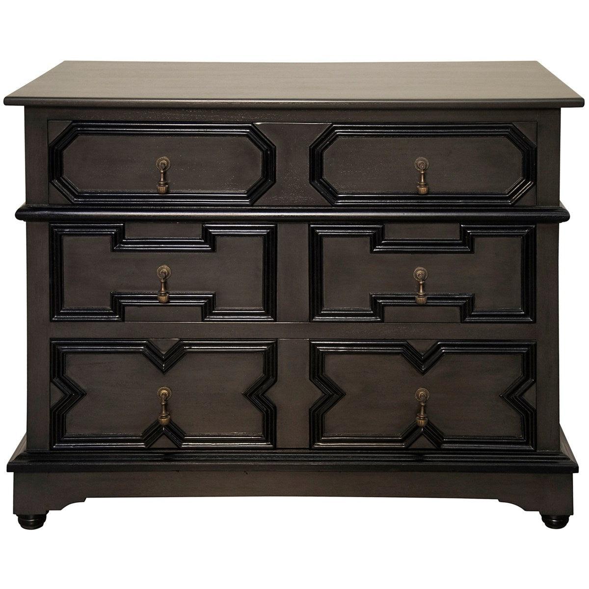 Noir Watson Dresser-Noir Furniture-Blue Hand Home