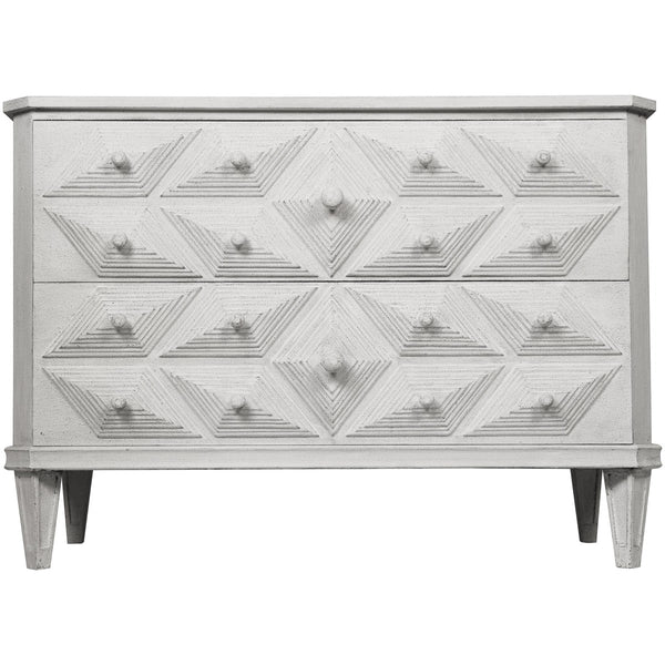 Noir Giza Dresser, White Weathered-Noir Furniture-Blue Hand Home