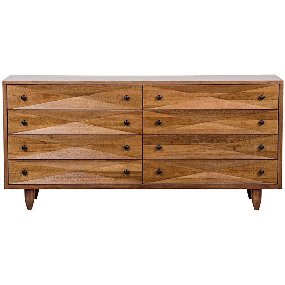 Noir Furniture Diamond Double Chest-Noir Furniture-Blue Hand Home