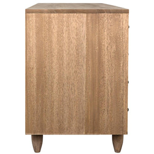 Noir Furniture Diamond Double Chest, Washed Walnut-Noir Furniture-Blue Hand Home