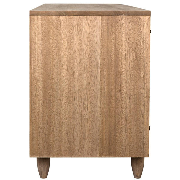 Noir Furniture Diamond Double Chest, Washed Walnut-Noir Furniture-Blue Hand Home