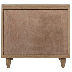 Noir Furniture Diamond Chest, Washed Walnut-Noir Furniture-Blue Hand Home