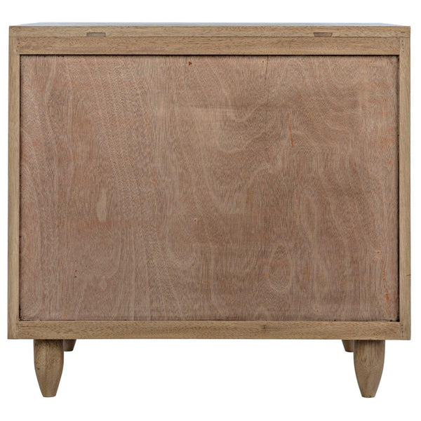 Noir Furniture Diamond Chest, Washed Walnut-Noir Furniture-Blue Hand Home