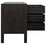 Noir Furniture Conrad 6 Drawer Dresser, Pale-Noir Furniture-Blue Hand Home