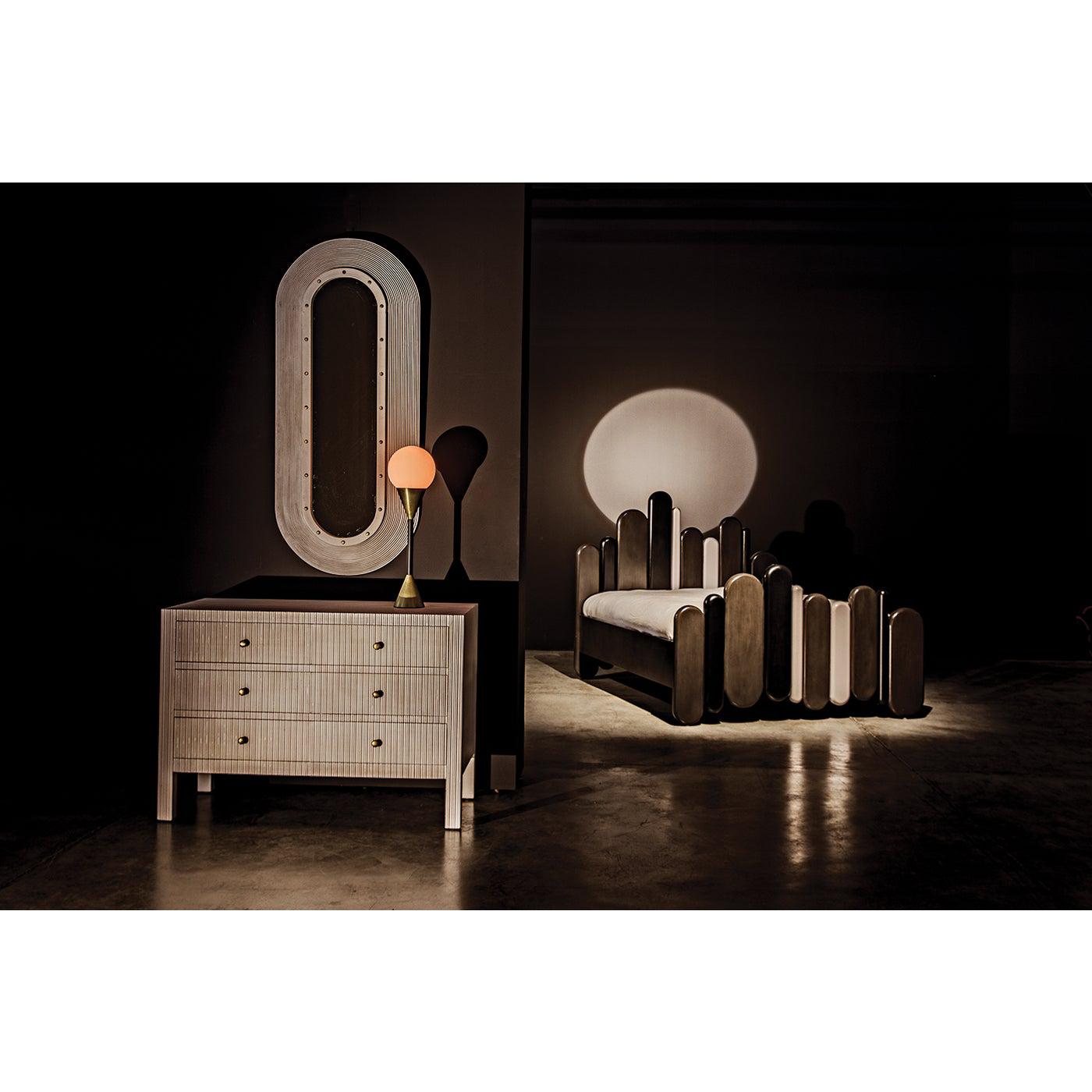 Conrad 6 Drawer Dresser, White Wash