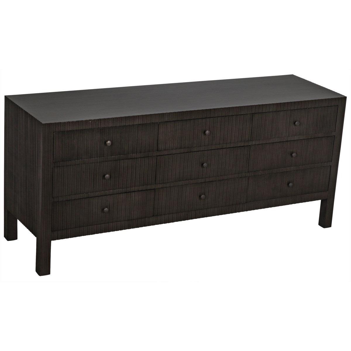 Noir Furniture Conrad 9 Drawer Dresser, Pale-Noir Furniture-Blue Hand Home