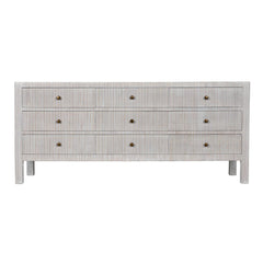 Conrad 9 Drawer Dresser, White Wash
