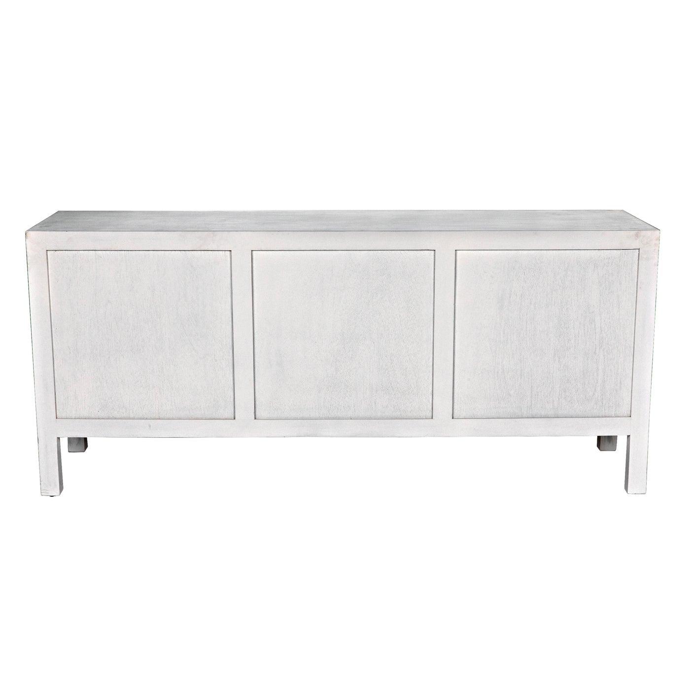 Conrad 9 Drawer Dresser, White Wash-Noir Furniture-Blue Hand Home