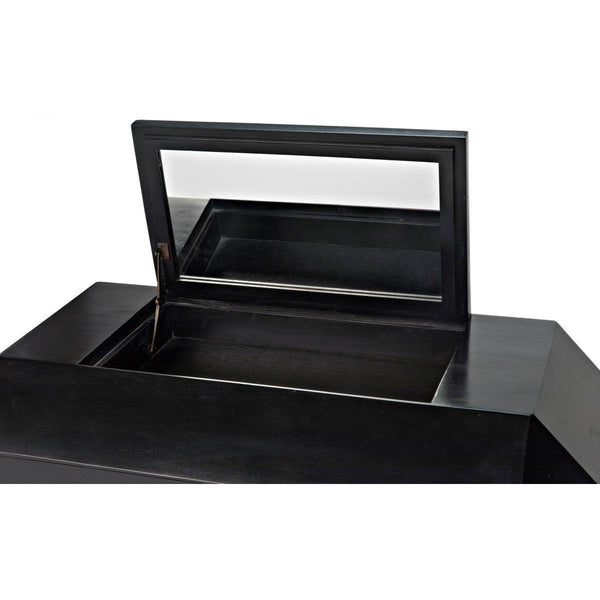 Noir Furniture Rhiana Dresser, Hand Rubbed Black-Noir Furniture-Blue Hand Home