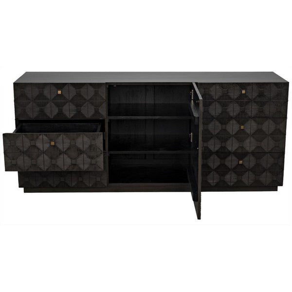 Noir Furniture Leon Dresser, Pale-Noir Furniture-Blue Hand Home